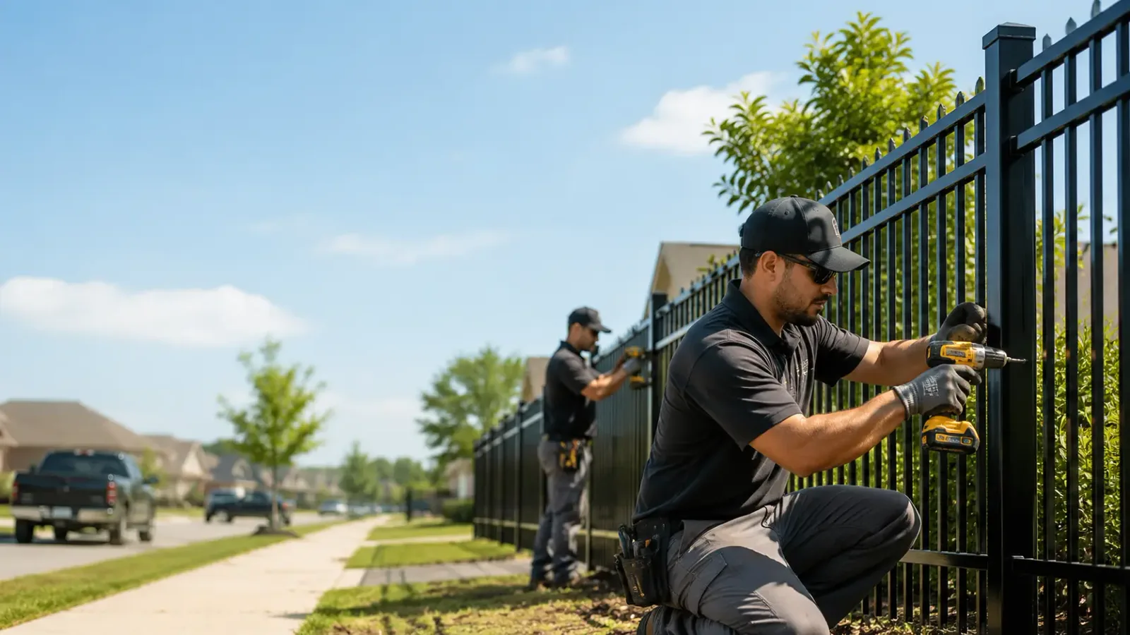 Metal Fence Installation in Milford Square, PA